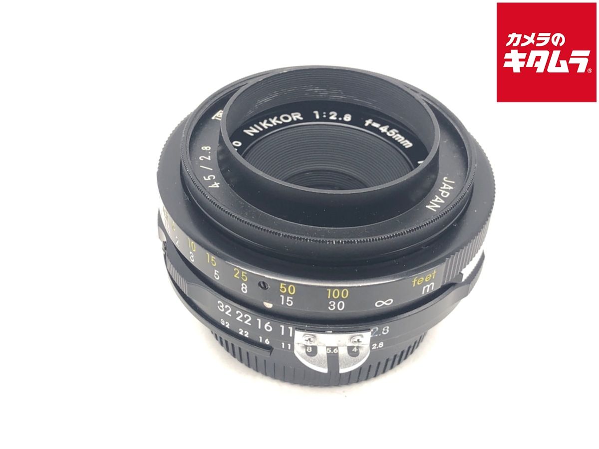 中古】 【並品】 ニコン Auto Nikkor 45mm F2.8 GN Cなし - メルカリ