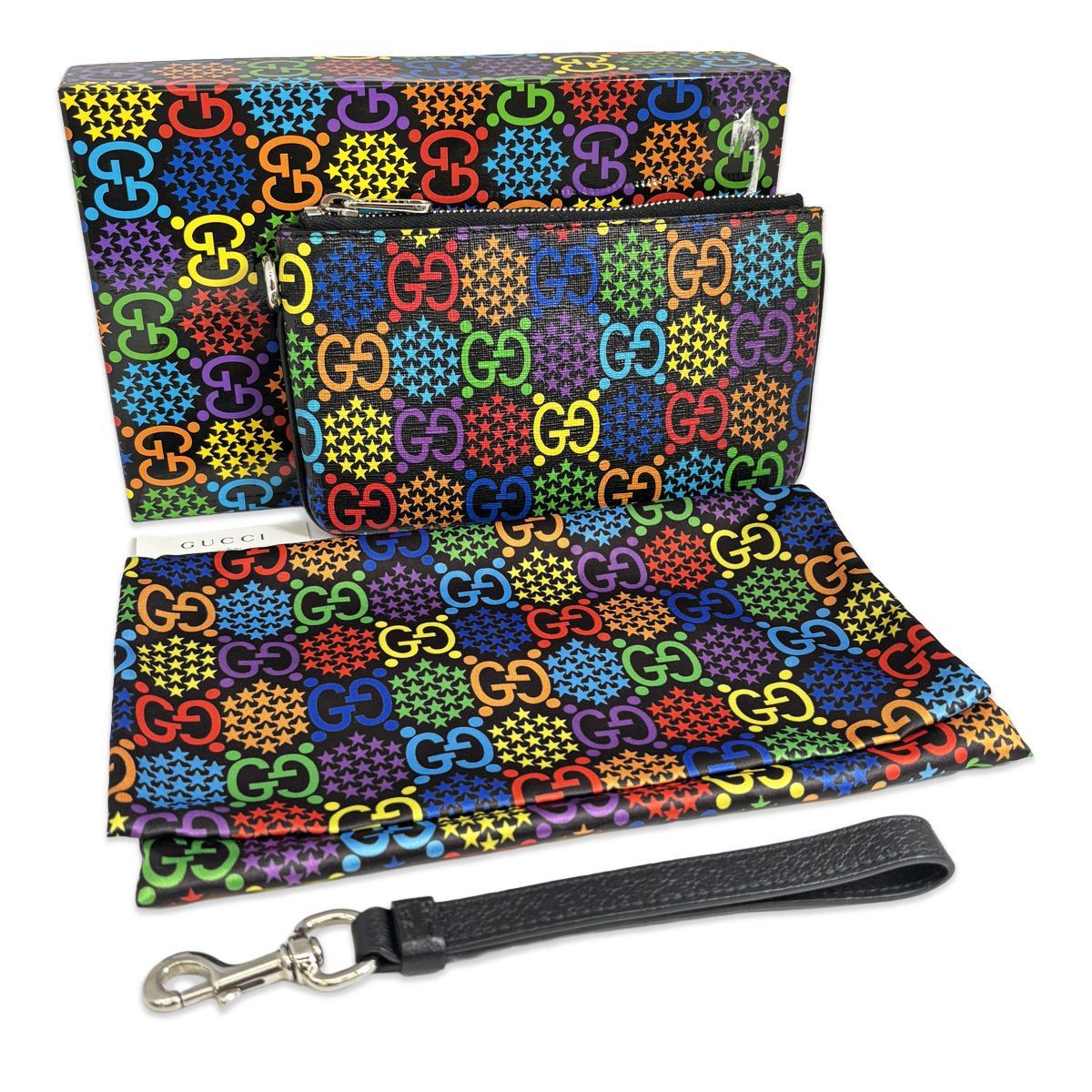 GUCCI GGサイケデリック ポーチ 603734 3150
