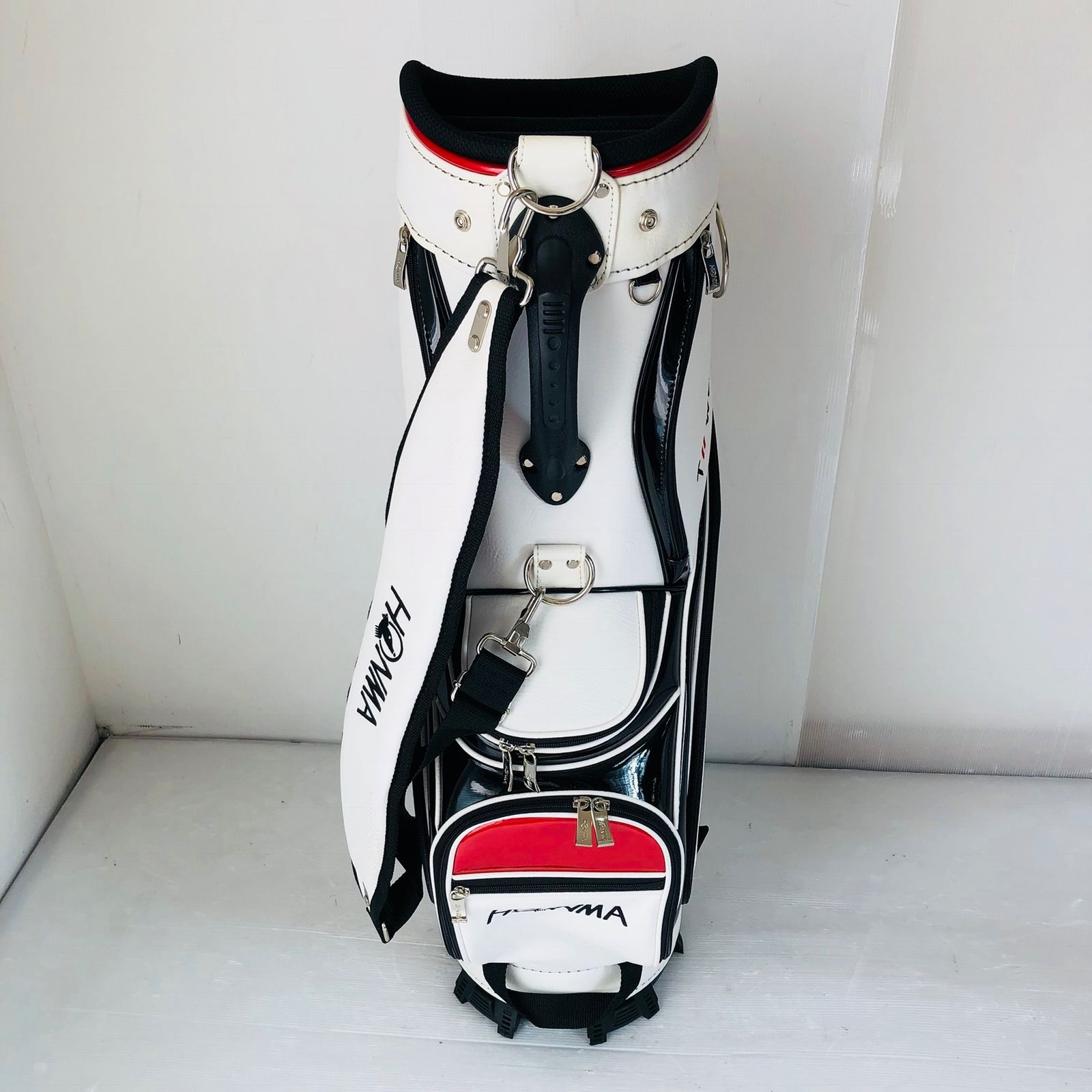 HONMA ホンマ ホワイト キャディバッグ ゴルフバッグ ゴルフ 初心者