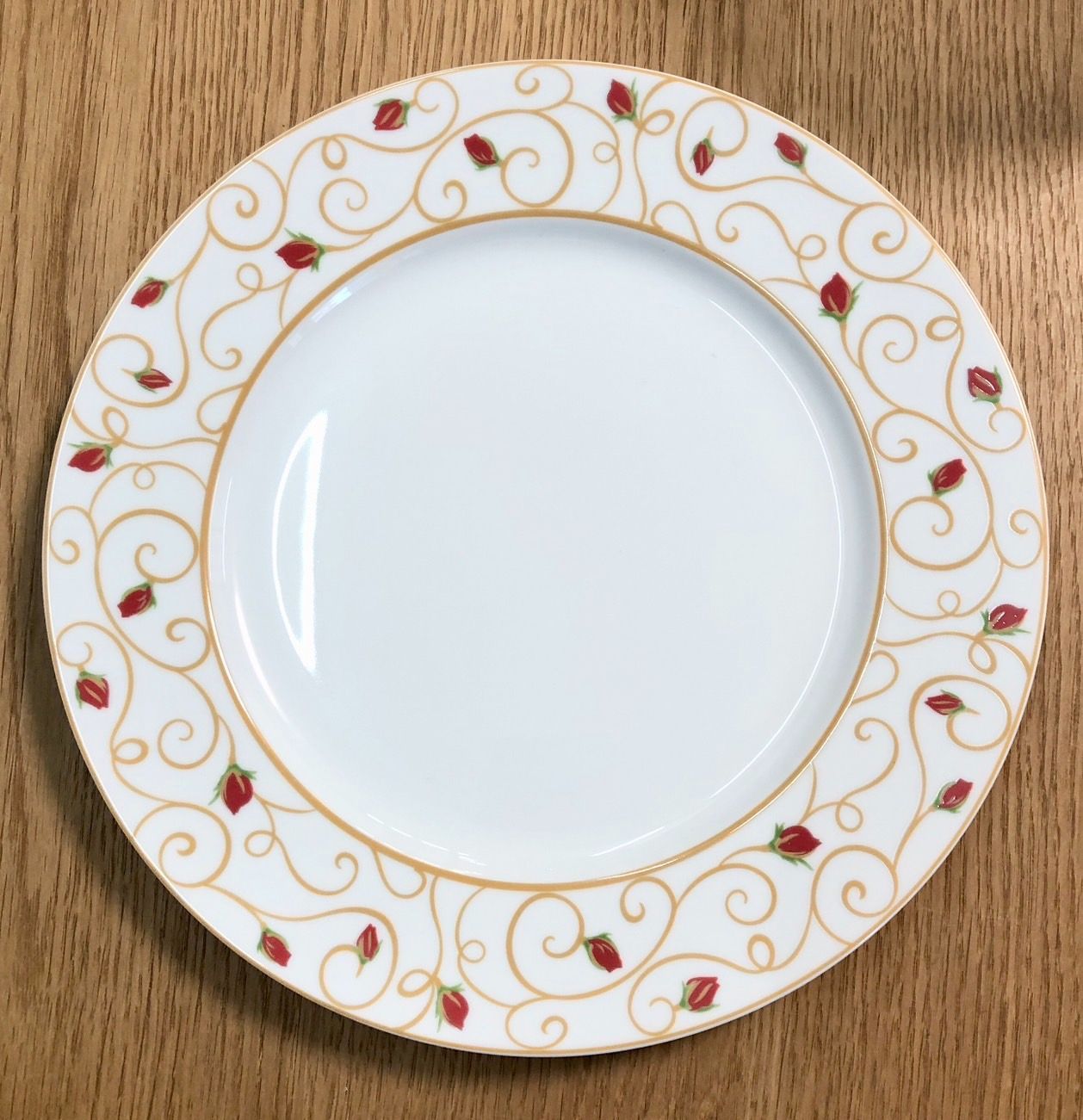 BERNARDAUD ベルナルド Bois 配送 de Rose ボワドローズ プレート26