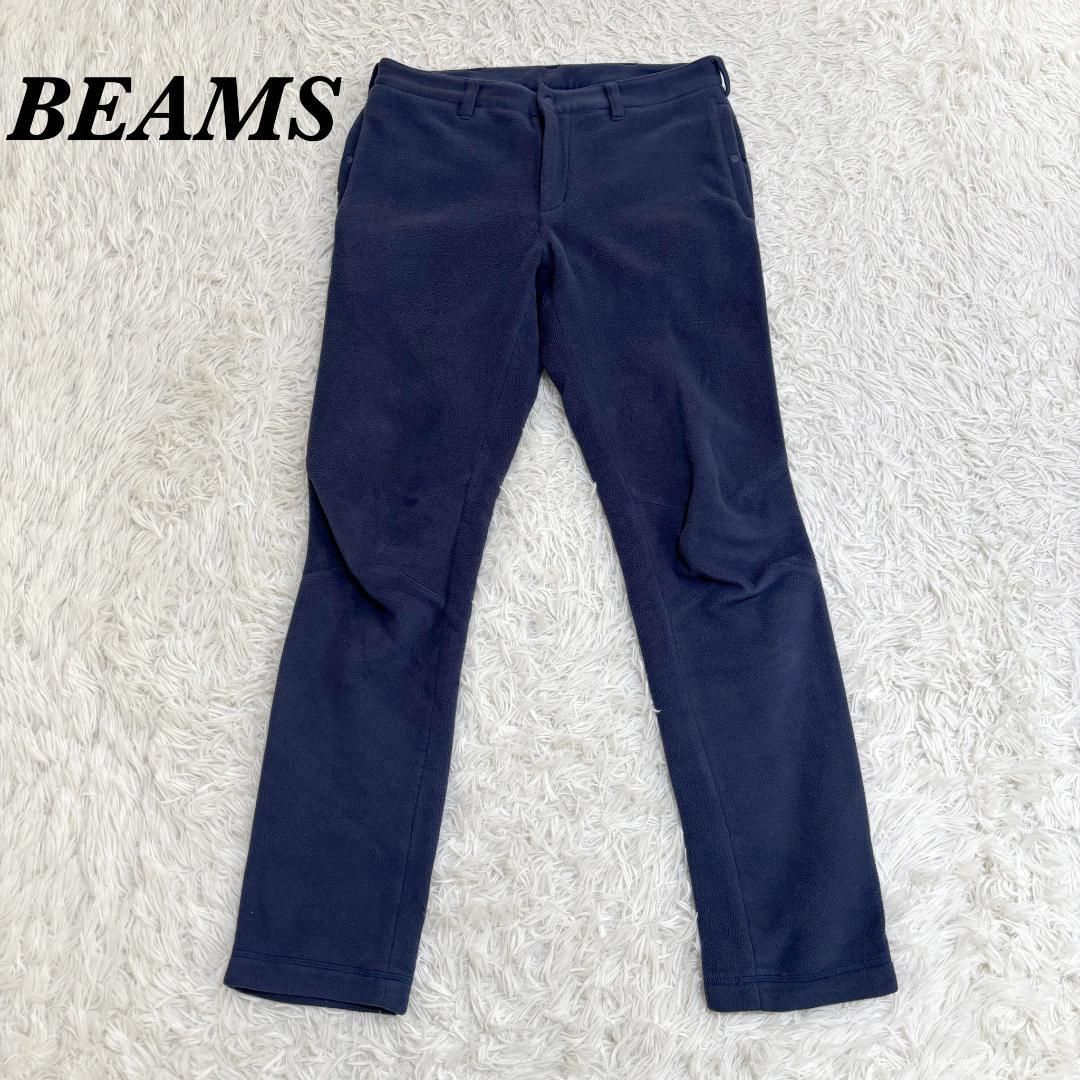ビームスゴルフ フリース パンツ М BEAMS GOLF ロゴ刺繍フリースパンツ
