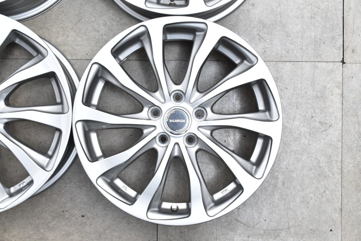  バルミナ 16 in 6 J 45 PCD 100 4本 プリウス カローラ ツーリング 86 ライズ ロッキー ハイブリッド インプレッサ レガシィ BRZ 16インチ ホイール