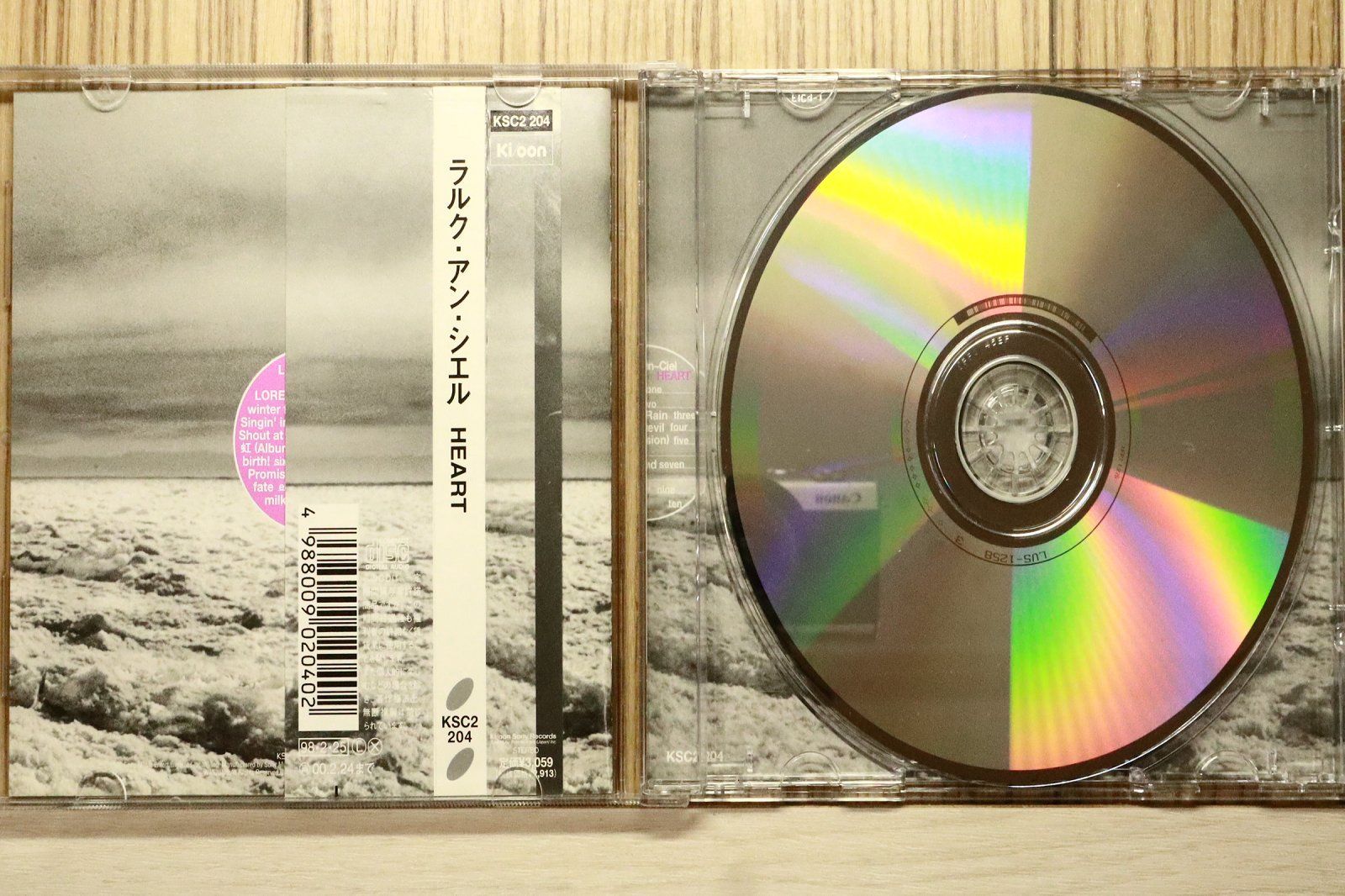 国内盤CD☆ラルク アン シエル/L'Arc~en~Ciel□ HEART 【KSC2204