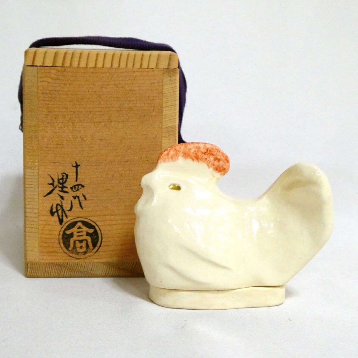 ◇希少 置きランプ 雷文擦り硝子火屋 ガラス絵乳白硝子オイル壺 明治時代◇