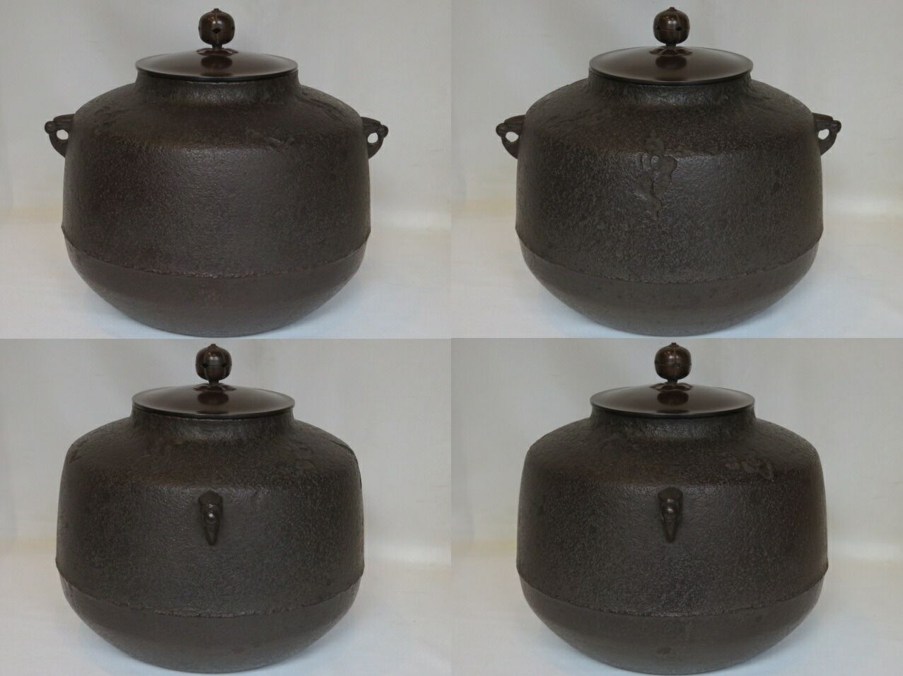 十二月◇特売品）山形県 釜師 高橋敬典作 阿弥陀堂釜 風炉用 茶道具