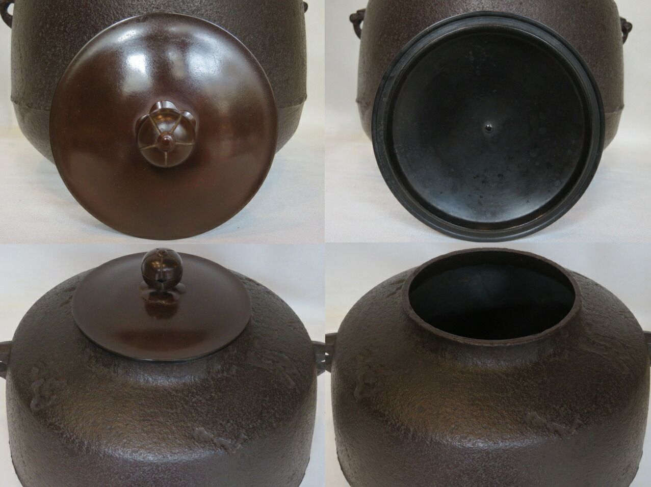 十二月◇特売品）山形県 釜師 高橋敬典作 阿弥陀堂釜 風炉用 茶道具