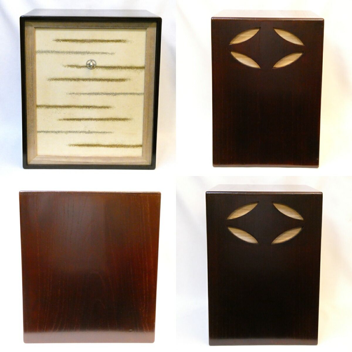 年末特売品】平安 川瀬表完作 八千代棚 淡々斎好写 木製 漆塗 茶道具