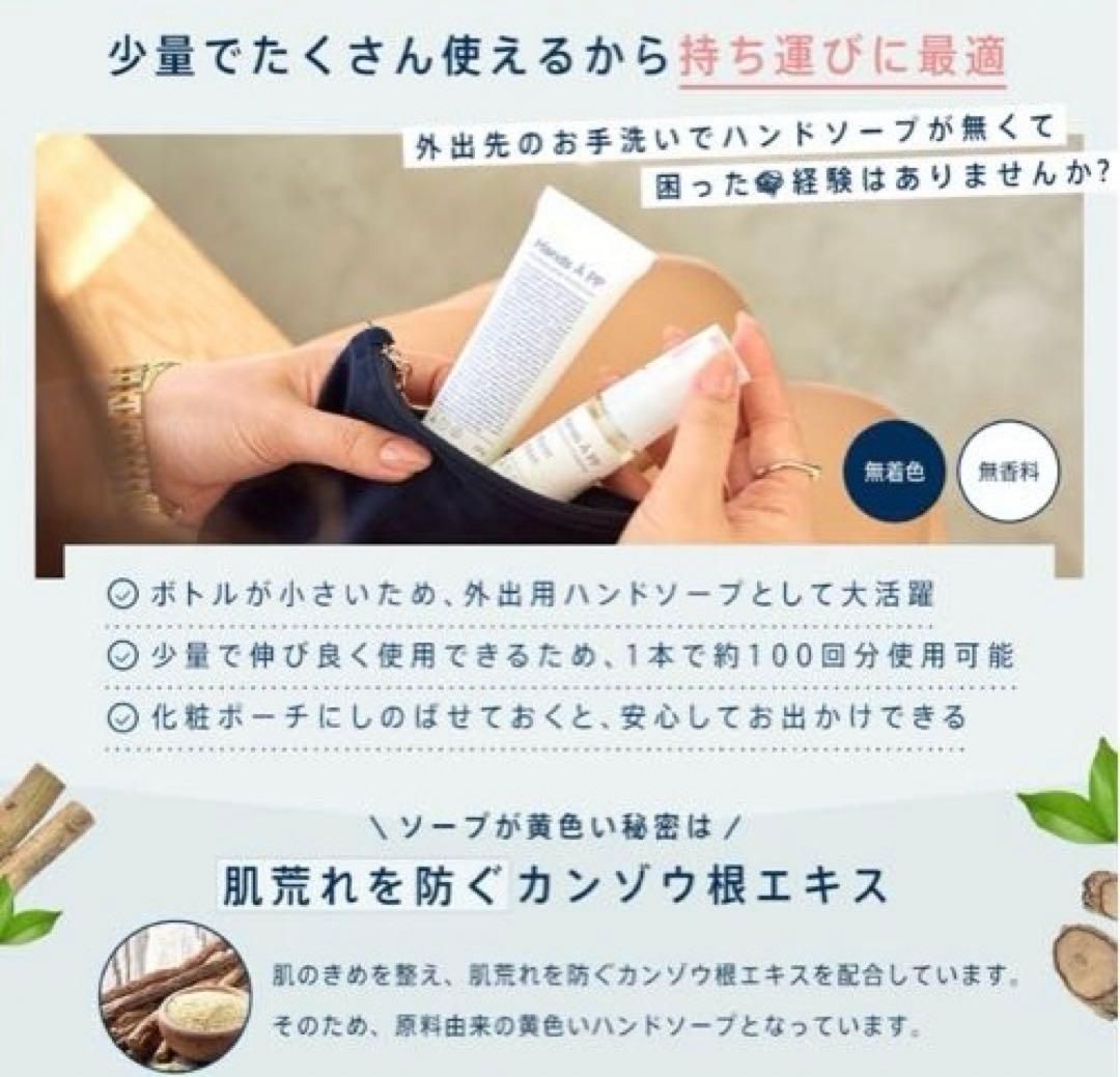 Hands APP ハンドクリーム ハンドソープ セット 無香料 ギフト