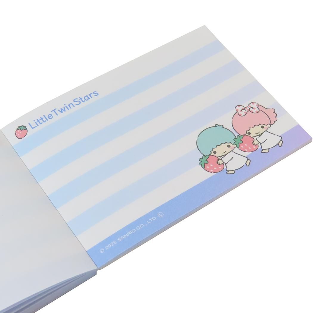 メール便】リトルツインスターズ メモ帳 ミニメモ Little Twin Stars