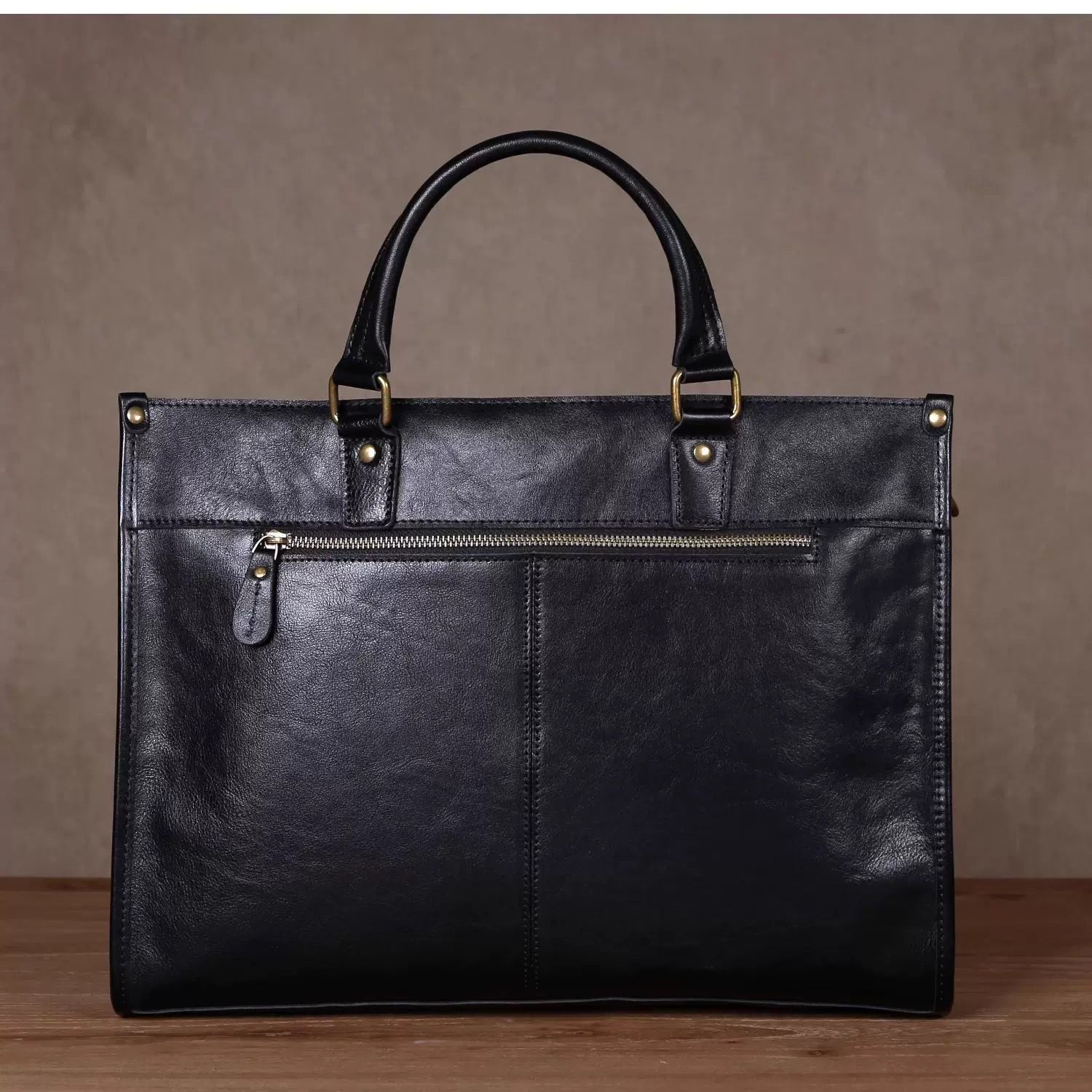 h フルグレインレザー 頭層牛革 植物タンニン鞣し メンズ 本革 ビジネスバッグ 16インチPC対応 大容量 手提げ 斜め掛け 高耐久 通勤 カジュアル兼用