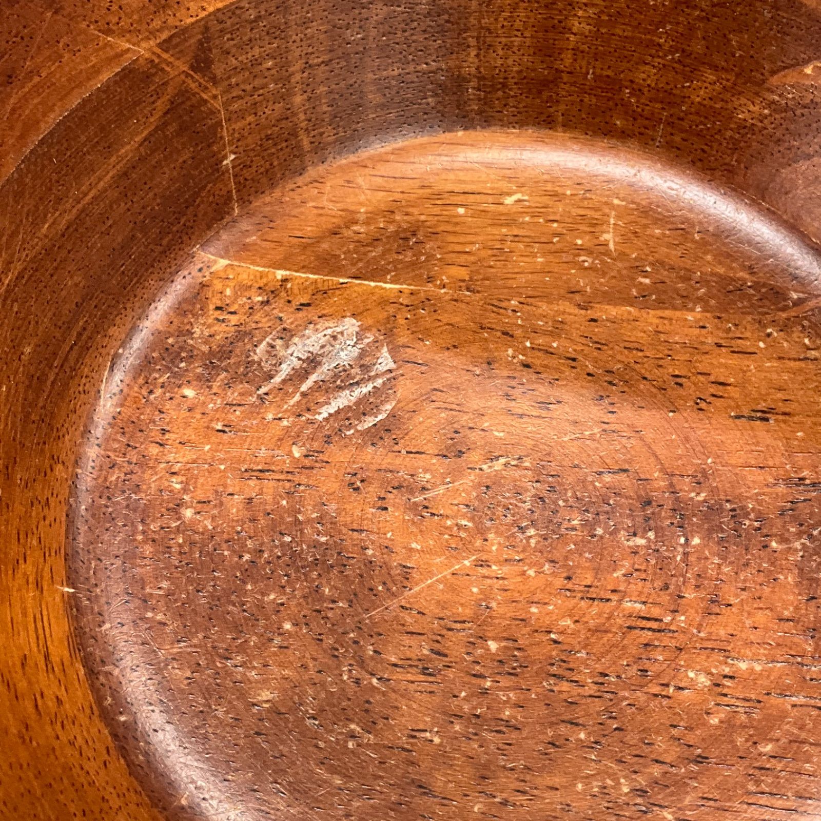  ウッドボウル 17.5 cm 木製 丸皿 プレート マルチ ボール ナチュラル ブラウン 野菜 サラダ 洋食器 レストラン カフェ ランチ 業務用 鉢 ボウル 食器