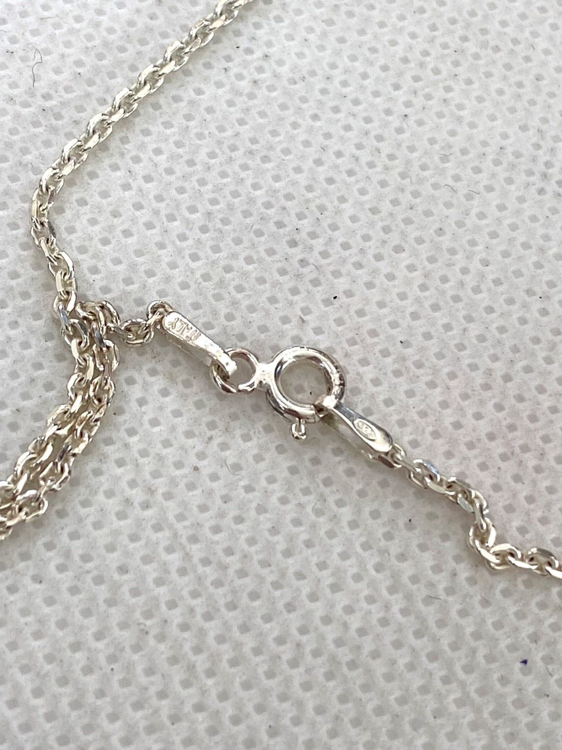 TIFFANY&Co ティファニー キューブ ブロックチャーム ネックレス