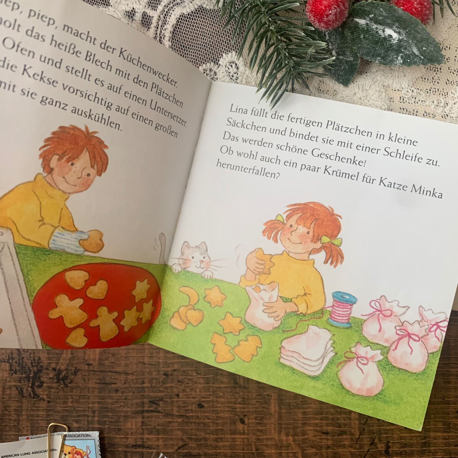 ヴィンテージ ドイツ 絵本 小さなベア クリスマス ギフトセット