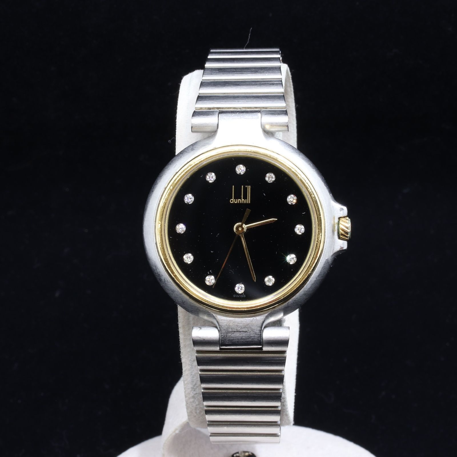 IT3FWDBDFLUQ dunhill ダンヒル ミレニアム 12Pダイヤ 黒文字盤