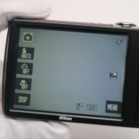 超美品 COOLPIX S230 パープル 即日発送 Nikon デジカメ デジタル