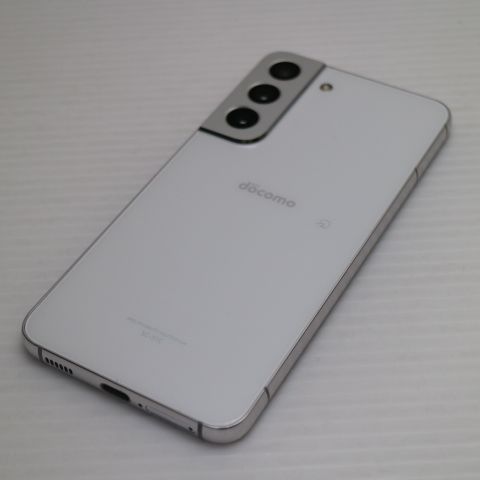 新品同様 Galaxy S22 SC-51C ファントムホワイト スマホ 白ロム 土日祝