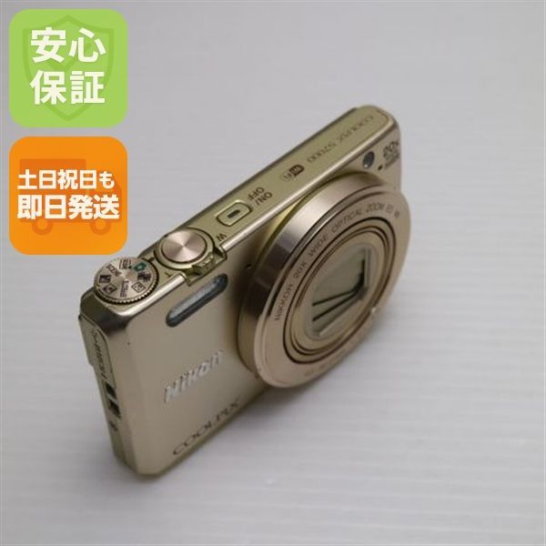 超美品 COOLPIX S7000 ゴールド 即日発送 コンデジ Nikon 本体 土日祝