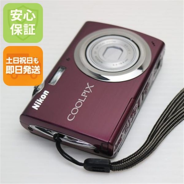 超美品 COOLPIX S230 パープル 即日発送 Nikon デジカメ デジタル