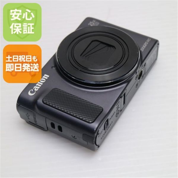 美品 PowerShot SX620 HS ブラック 即日発送 コンデジ Canon 本体 土日