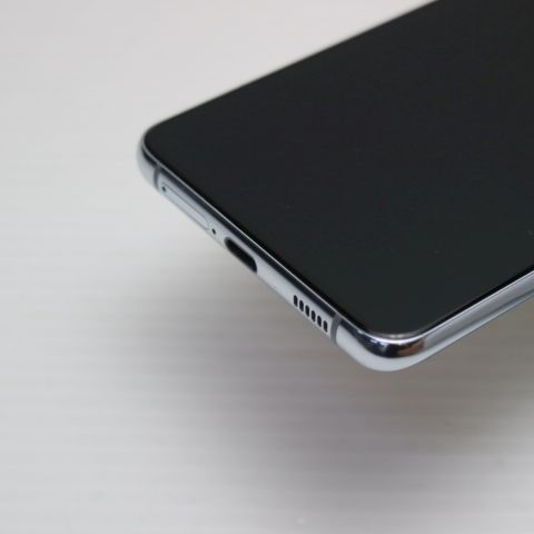 新品同様 Galaxy S21+ 5G SCG10 ファントムシルバー 白ロム 本体 即日