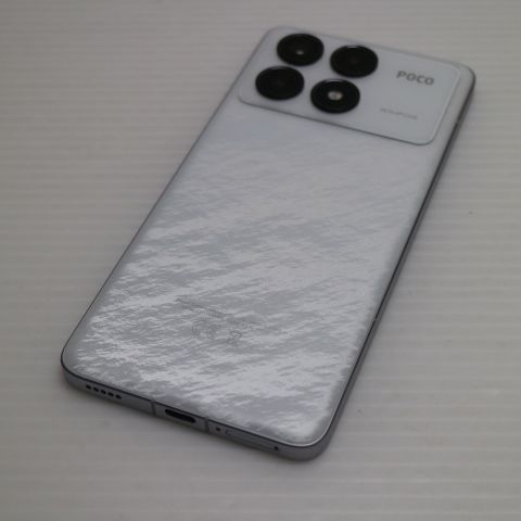 新品同様 SIMフリー POCO F6 Pro 256GB ホワイト スマホ Xiaomi 即日