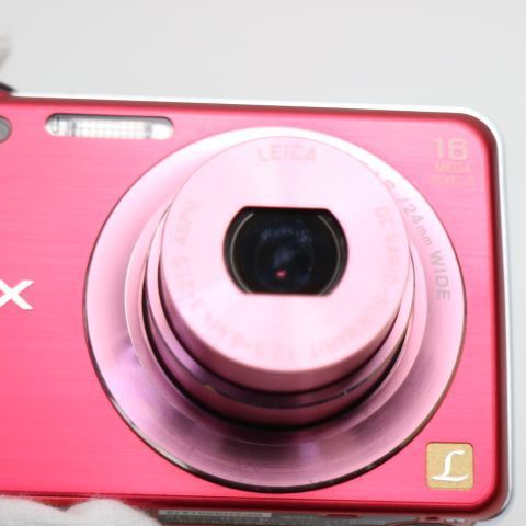 美品 DMC-FH8 レッド 即日発送 デジカメ Panasonic デジタルカメラ
