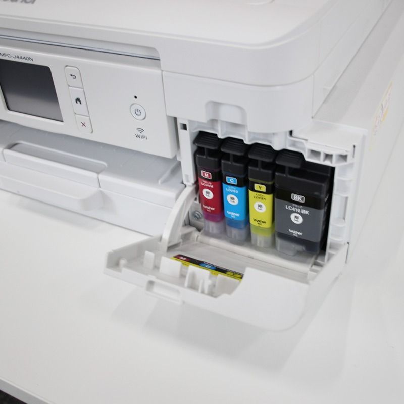  インクジェット複合機 ブラザー brother ファクス機能付 大容量 インク対応複合機 MFC J 4440 N ホワイト 在宅ワーク FAX インクジェットプリンター プリンター 複合機本体