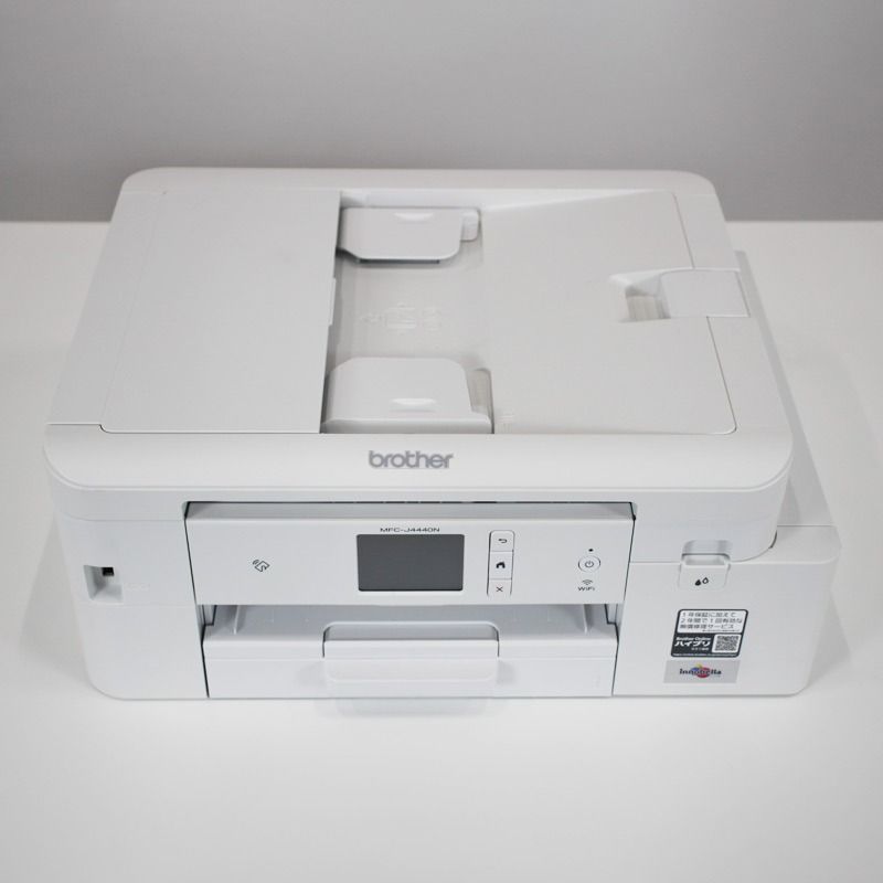 インクジェット複合機 ブラザー brother ファクス機能付 大容量 インク対応複合機 MFC-J 4440 N ホワイト 在宅ワーク FAX
