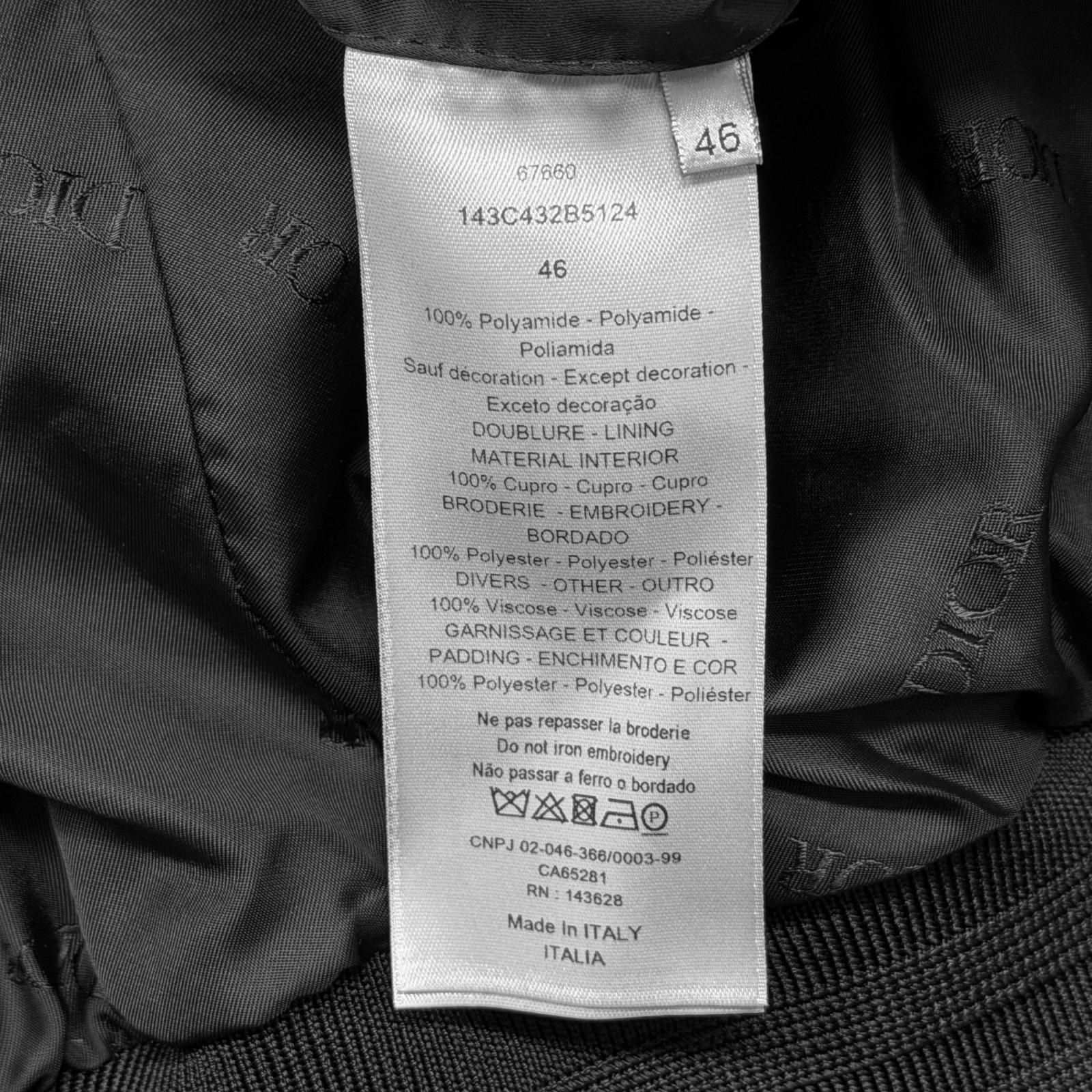 国内正規 Christian Dior × PETER DOIG BACK 21AW ナイロンボンバー