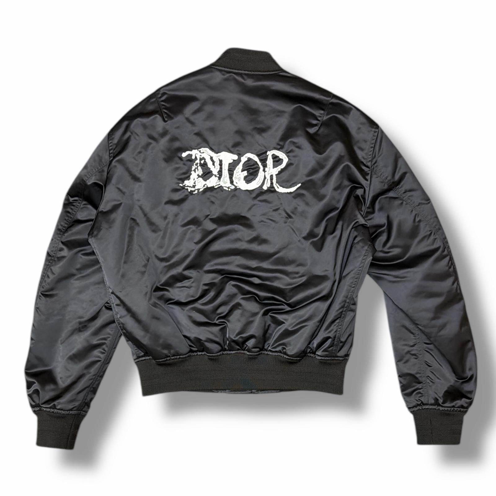 Dior 21AW PETER DOIG Back Logo ボンバージャケット 国内正規 Christian Dior × PETER DOIG BACK 21AW ナイロンボンバー