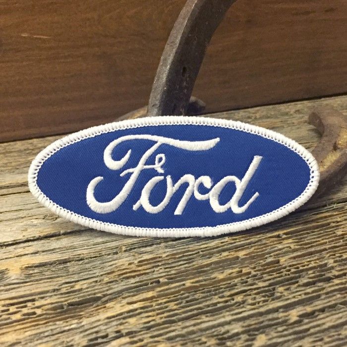 Ford だ円形 ロゴ ワッペン ◇ 刺繍 パッチ フォード アメ車 アイロン