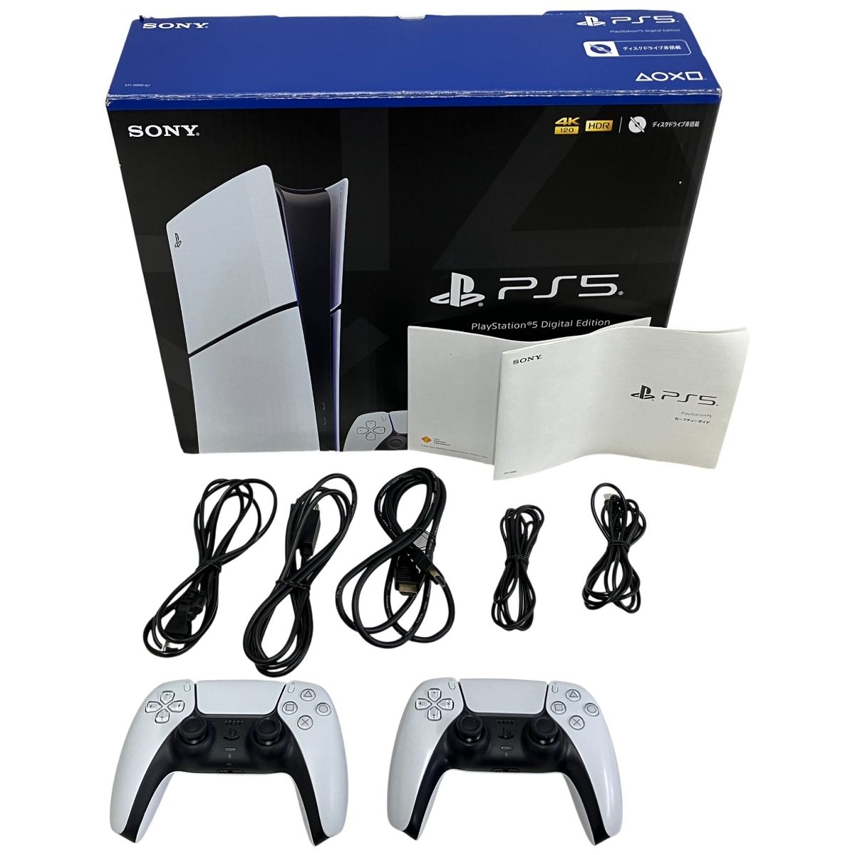 SONY PlayStation 5 CFI-2000 B 01 ディスクドライブ非搭載モデル PS ソニー