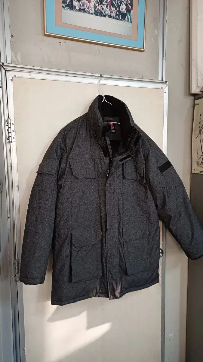 LANDERS メンズ ガチョウファー パーカ サイズ105