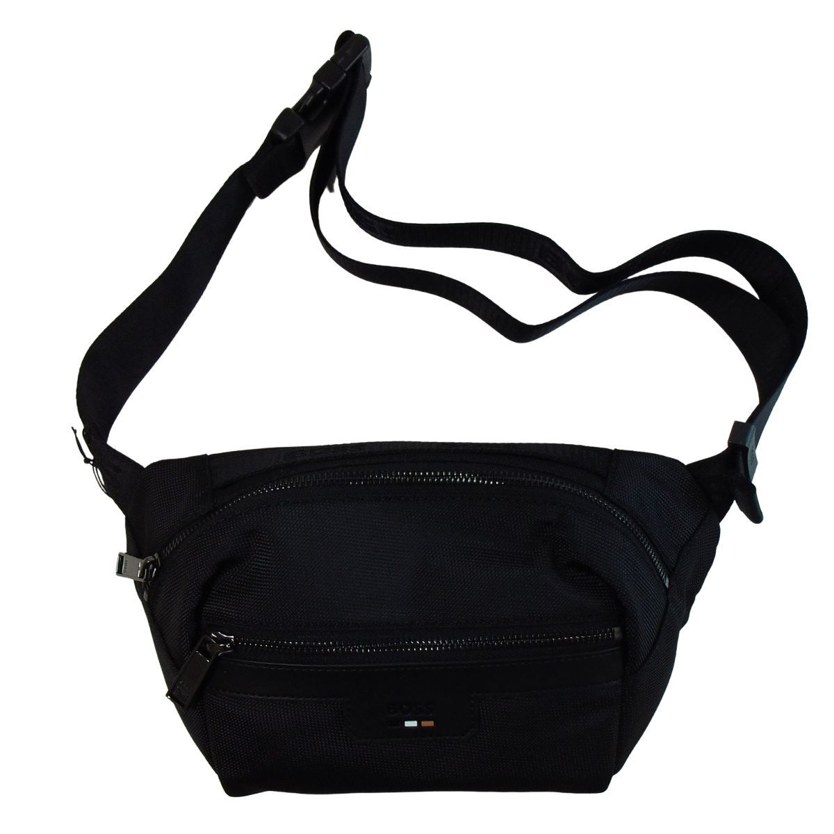 HUGO BOSS ヒューゴボス ボス ◆ ボディバッグ ウエストポーチ ベルトバッグ メンズ Ray Bumbag ブラック 黒 HB-576