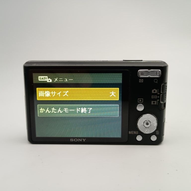 【美品・動作確認済】SONY Cyber-shot ブラックDSC-W530 SONY Cyber-shot DSC-W530 ブラック コンパクトデジタルカメラ 〇