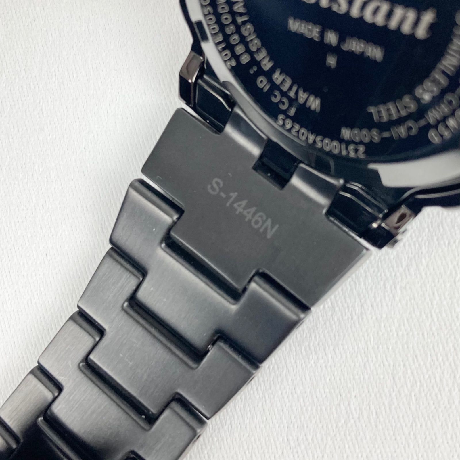  CASIO カシオ G SHOCK フルメタル GMW B 5000 GD 1 JF 電波ソーラー Bluetooth 箱 取説 余りコマ4 腕時計(デジタル) 時計