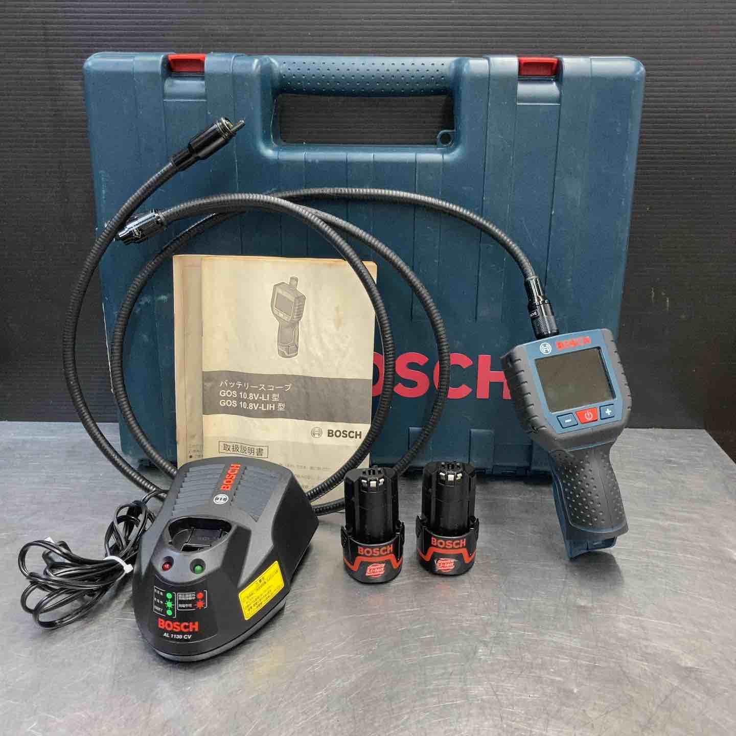 品 BOSCH ボッシュ 10 8 Vバッテリースコープ GOS V LI セット品