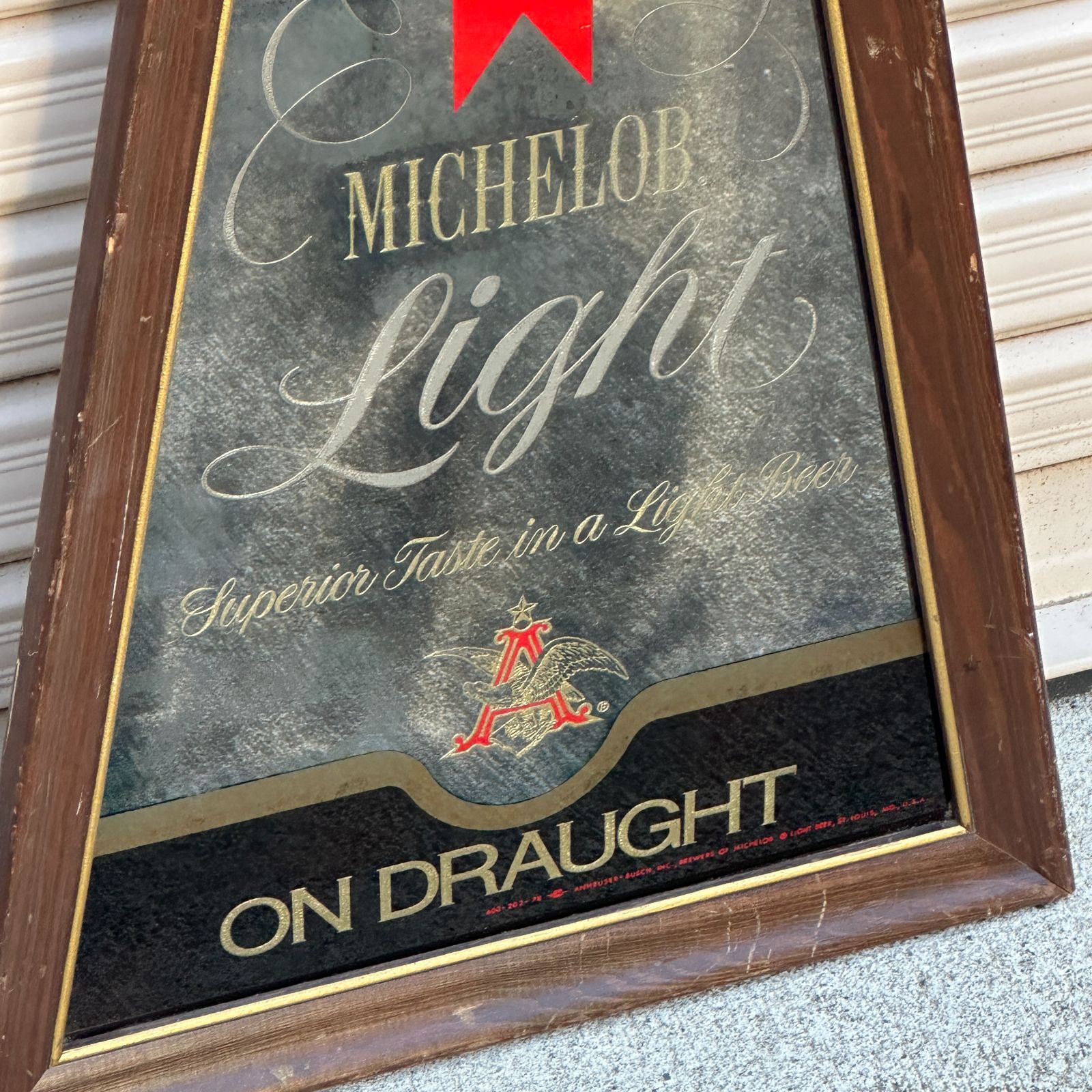 MICHELOB Light(ミケロブライト) パブミラー - メルカリ