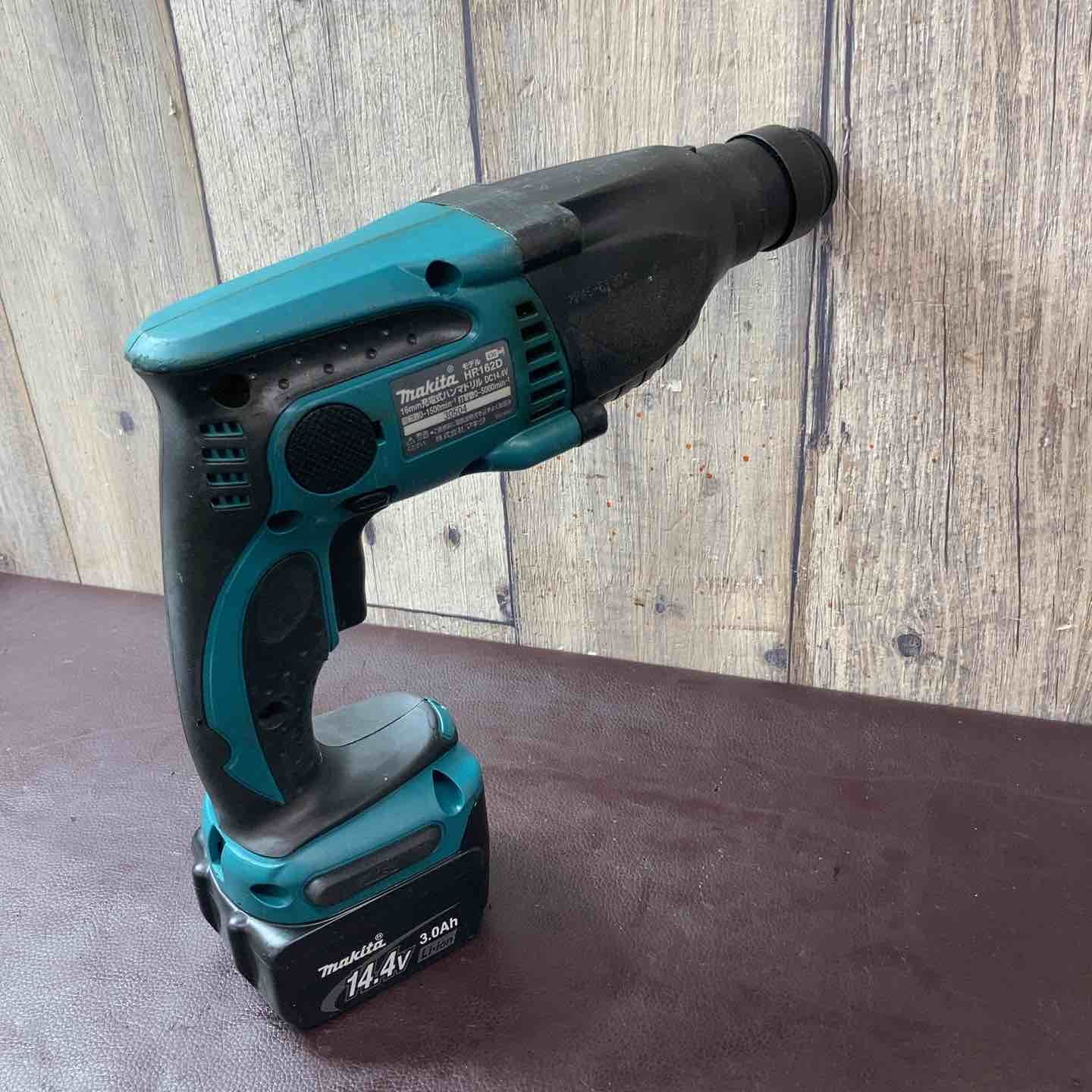 品 マキタ makita 14.4 V コードレスハンマドリル HR 162 DZ Vバッテリー 付属
