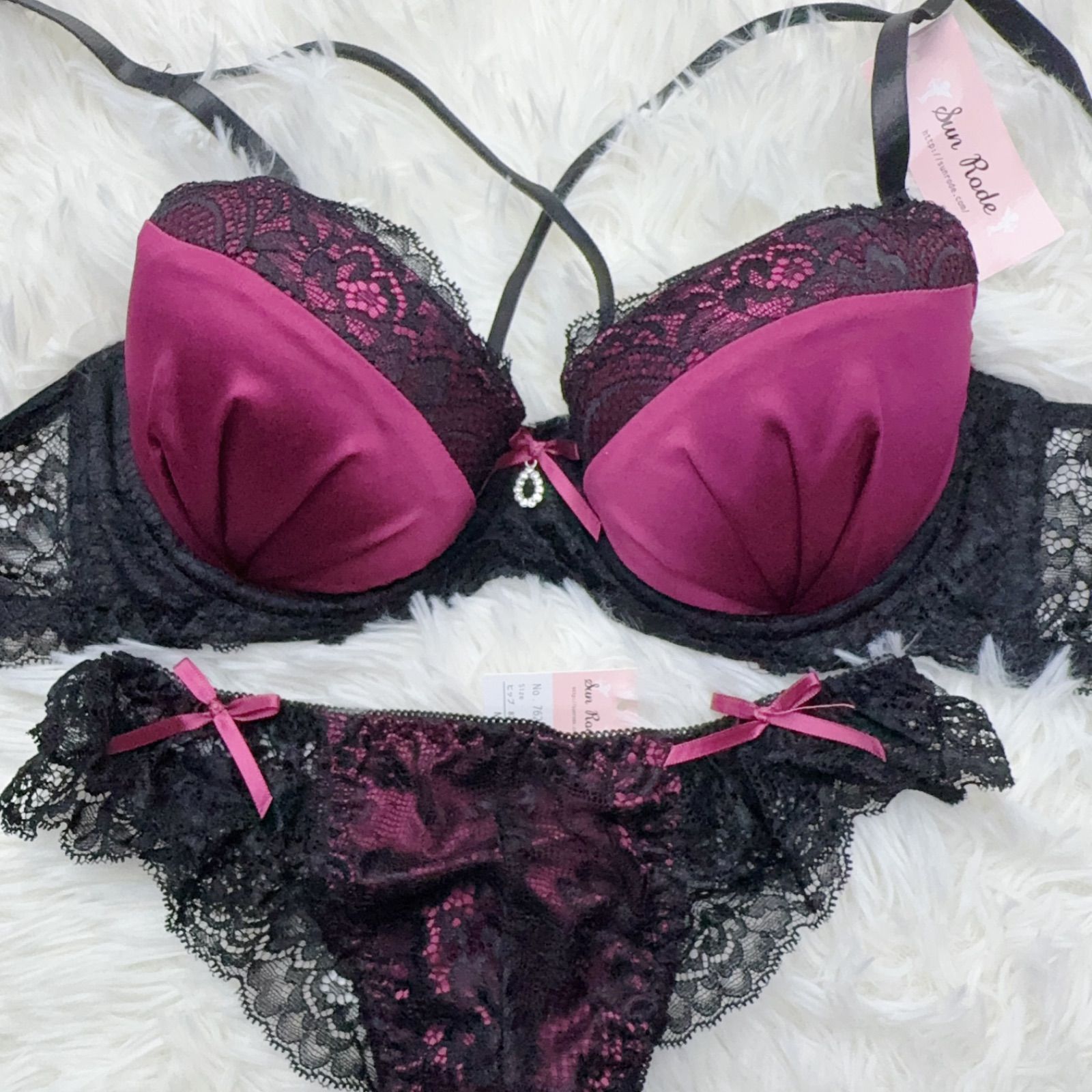 ブラショーツセット ブラジャーTバックセット E65/E70/F75 マット