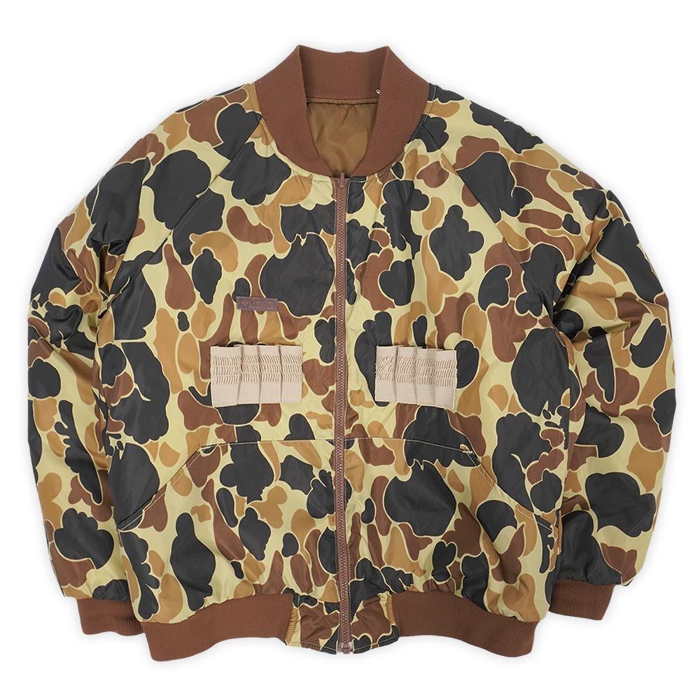 90sコロンビア迷彩MA-1ブルゾンリバーシブル/パタゴニアノースフェイスL コロンビア Columbia 美品 90s 90年代 リバーシブルジャケット