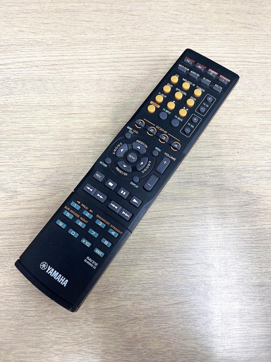 YAMAHA ヤマハ AVアンプ DSP-AX361用 リモコン RAV312 WJ40940 EX