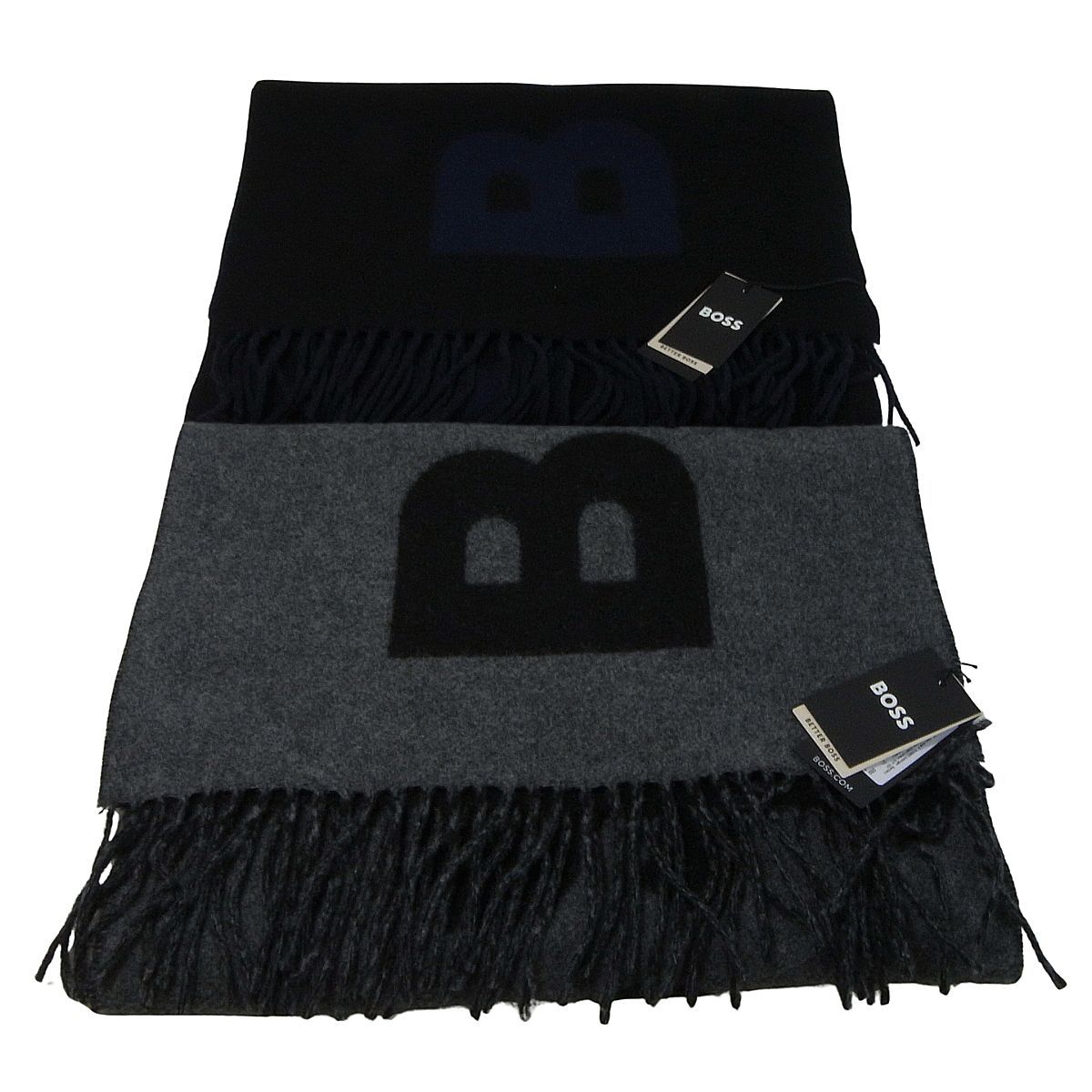 HUGO BOSS ヒューゴボス マフラー ストール スカーフ メンズ Rikard HB-544 HB-545