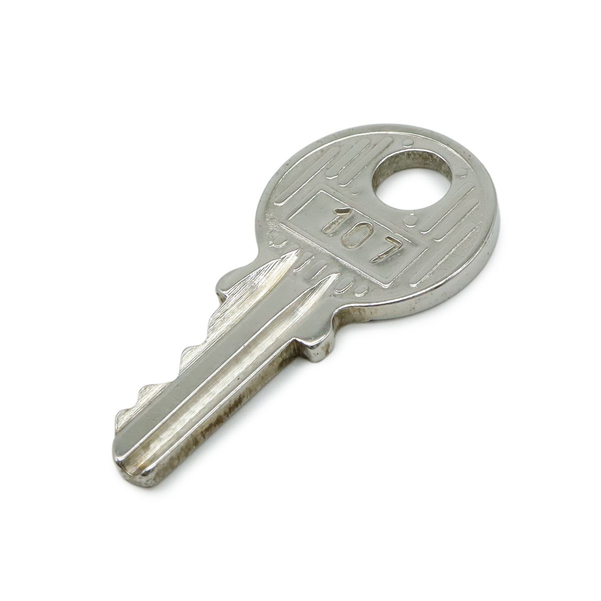 HERMES エルメス カデナ パドロック 南京錠 No.107 鍵 カギ キー付き