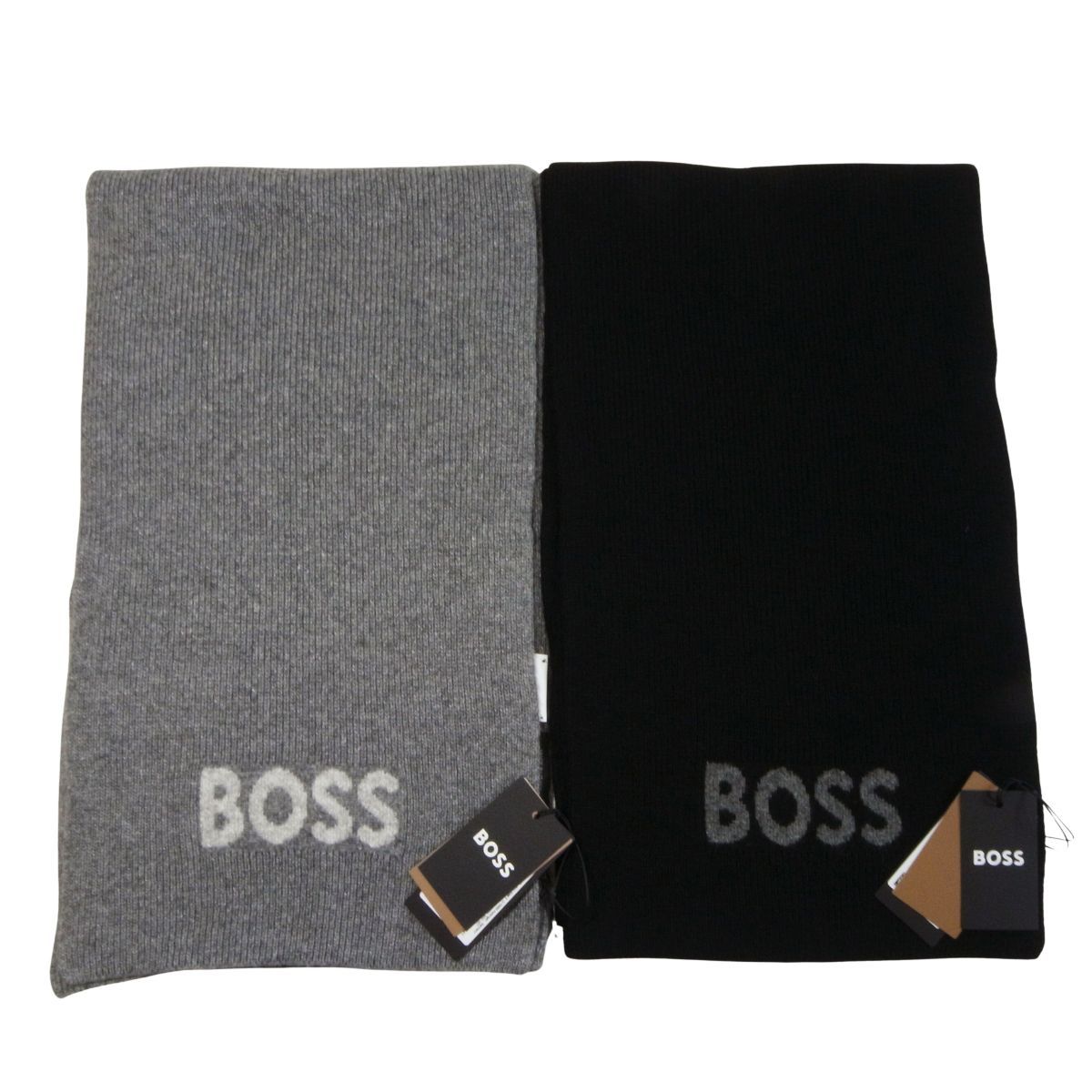 HUGO BOSS ヒューゴボス ボス マフラー ストール スカーフ メンズ ニット Elios エリオス HB-546 HB-547