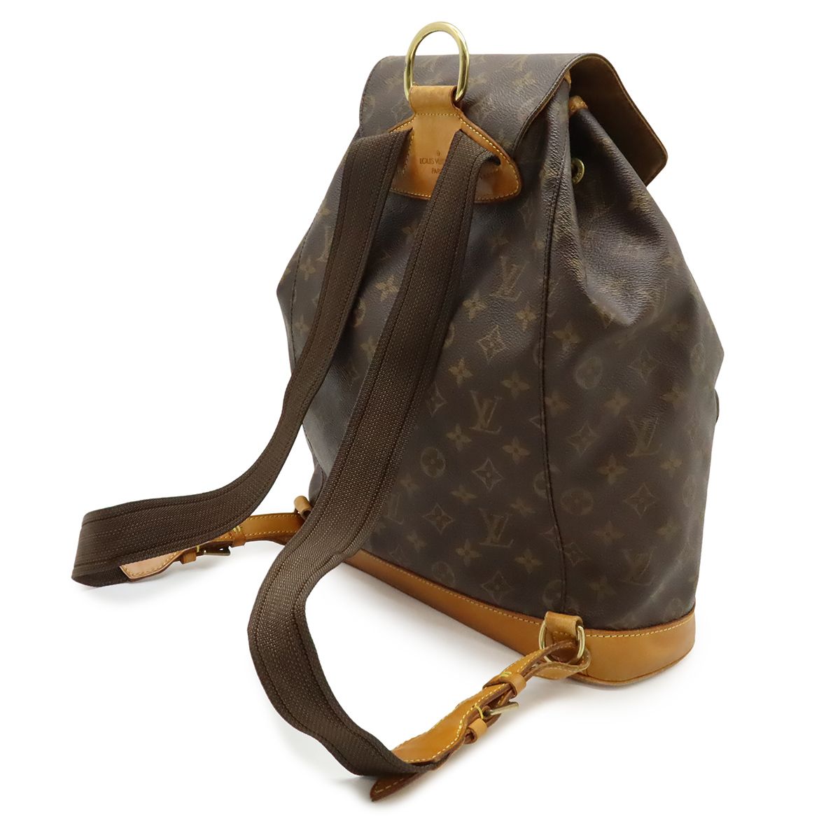 LOUIS VUITTON ルイ ヴィトン モノグラム モンスリGM リュックサック バッグパック ショルダーバッグ M 51135