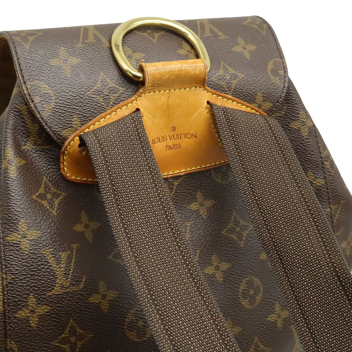 LOUIS VUITTON ルイ ヴィトン モノグラム モンスリGM リュックサック