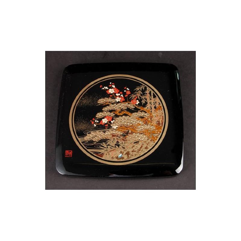 彡まえじゅう漆器 松竹梅 5.0 都三段重 B 7 R-617