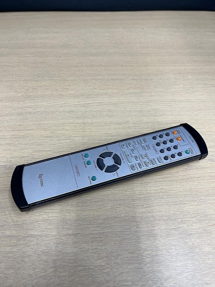 品 エソテリック オーディオ リモコン RC 1156