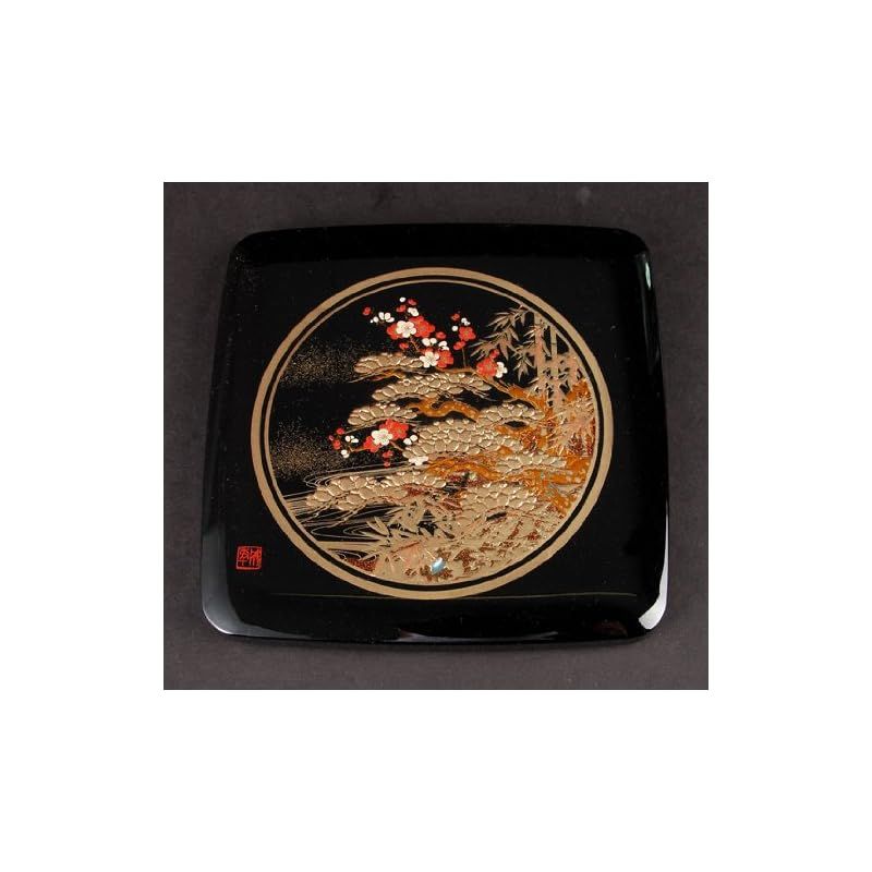 彡まえじゅう漆器 松竹梅 6.0 都三段重 B 7 R-615